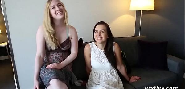  Amateur Lesbian Sex Leads To Screaming Orgasms!